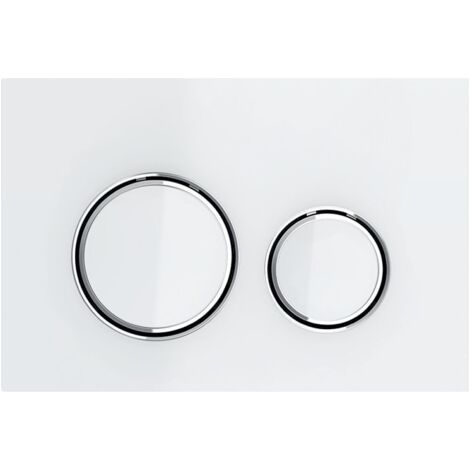 Pannello di comando Geberit Sigma21 per doppia scarica, design moderno e facile installazione (1/4)