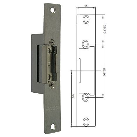 Abrepuertas elect. esp.s/caj. aut.desl. dorcas inox 99abf-to