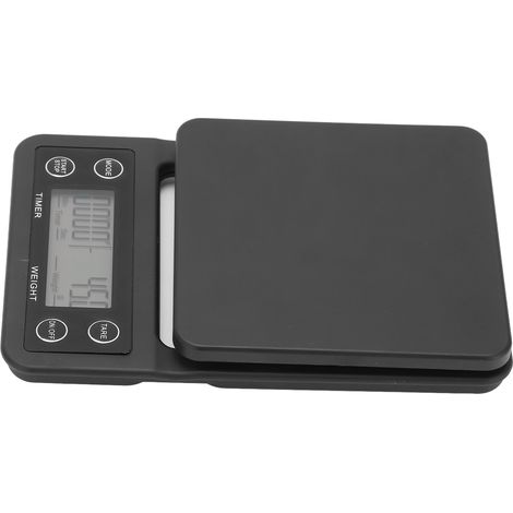 K07 3 kg/0,1 g LED-Küchenwaage, multifunktional, wasserdicht, mit Timer (1/5)