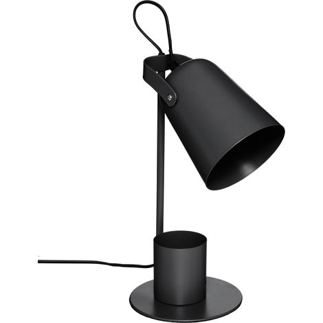 Tischlampe ELIO mit Metallgestell, H. 34 cm (1/5)