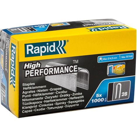 28/10 10Mm Dp X 5M Galvanised Staples Box 5 X 1000 (1/3)