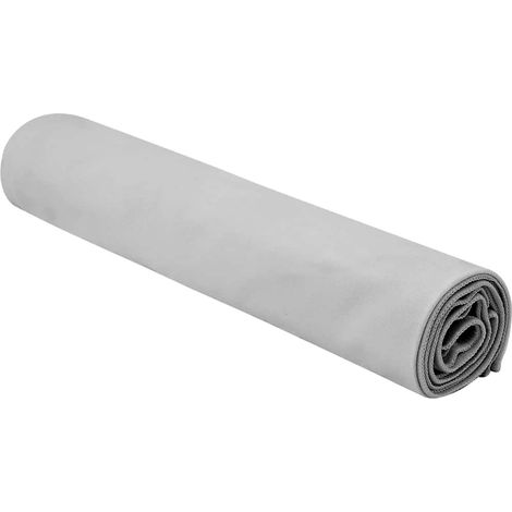 Serviettes de sport 2 pcs Gris 140 x 70 cm