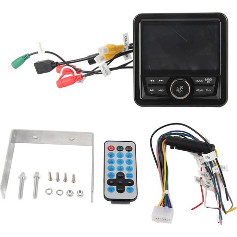 Autoradio marin étanche Bluetooth MP5 MP3 récepteur stéréo pour bateau yacht véhicule, lecteur média sans perte (1/5)