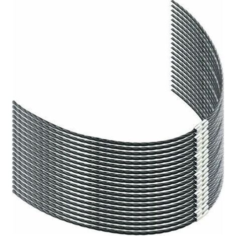 Lot de 3 Sac de Rangement Vetement 35L, Boîte de Rangement Sous lit Pliable, Housse Rangement Couette Organisateur de Placard, Gris