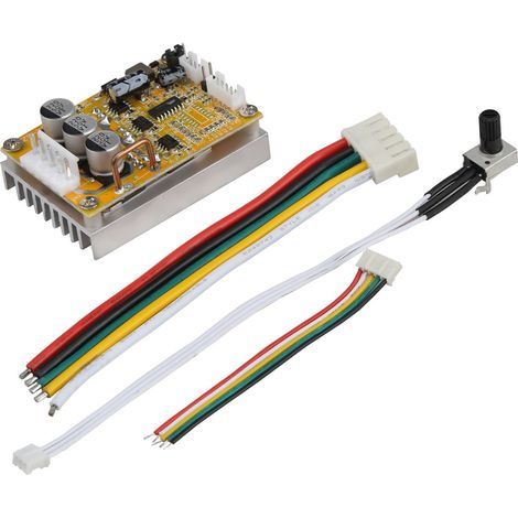 Contrôleur Moteur BLDC 350W 5V‑36V avec Capteur Hall, Carte PWM pour Moteur Brushless (1/5)