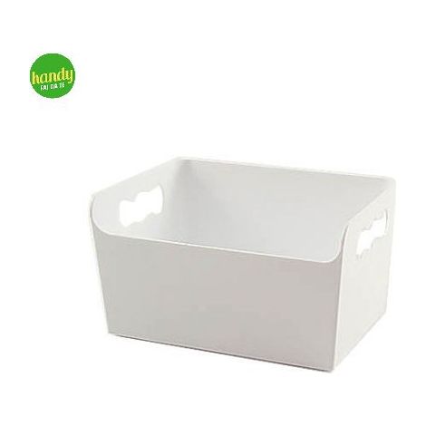 Contenitore tibox Veca 16 cm colore bianco