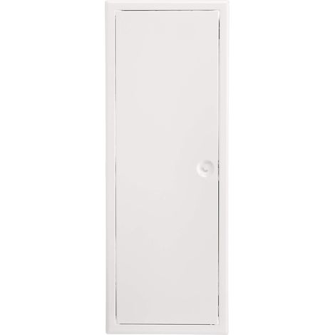 Upmann Porta con chiusura a scatto sv 200 x 600 mm, RAL9016, quadrato, 1 pezzo, 20587 (1/2)