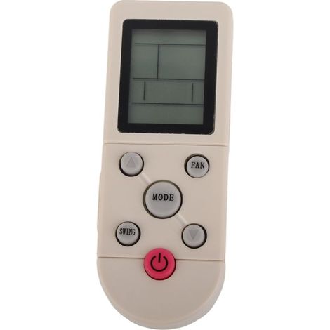 Télécommande Universelle Climatiseur ABS Compatible AUX YKRf 001 YKRf 09R/010 F 06 YKr F 016E (1/5)