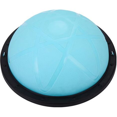Ballon d'équilibre semi-circulaire mat de 58 cm avec base épaisse, anti-explosion, équipement de fitness à domicile pour les studios de yoga et de Pilates (1/5)