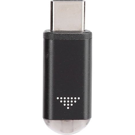 Adaptateur sans fil de télécommande intelligente infrarouge portable pour smartphone avec étui en silicone et anneau porte-clés (Type C) Type-C (1/5)