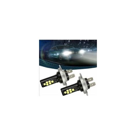 Kit d'ampoules LED H7 pour phares (feux de croisement et de route) 240 W 6000 K avec accessoires (1/5)
