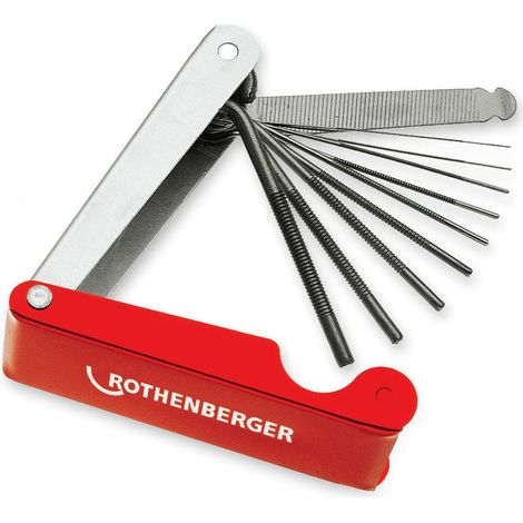 ROTHENBERGER Juego de limpieza de boquillas, 10 piezas - 510105