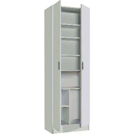ARMADIO MULTIUSO A PIU' RIPIANI cm 180x58x37 Rovere Canadian
