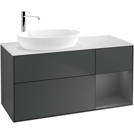 Villeroy & Boch F931GKHG Meuble sous-lavabo Finion F93 (1/2)