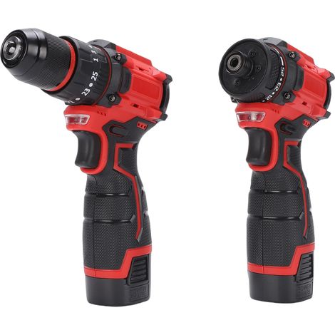 Kit Perceuse Visseuse et Boulonneuse sans Fil 16,8V Moteur Sans Balais avec 3 Batteries Prise UE 230V (1/5)