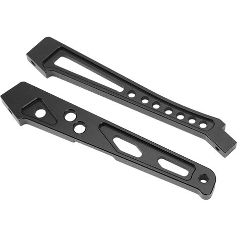Support de châssis RC en alliage d'aluminium, tige de fixation noire pour voitures ARRMA séries 1/7 et 1/8. (1/5)