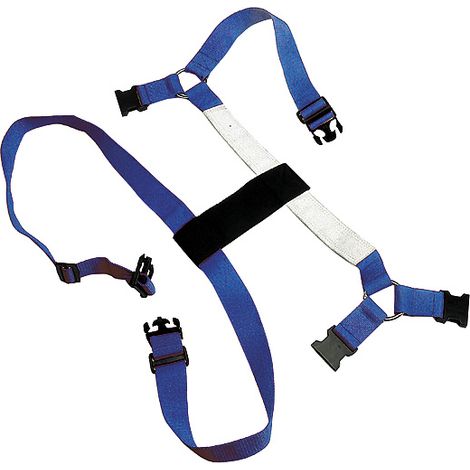 Harnais marqueur bélier nylon bleu