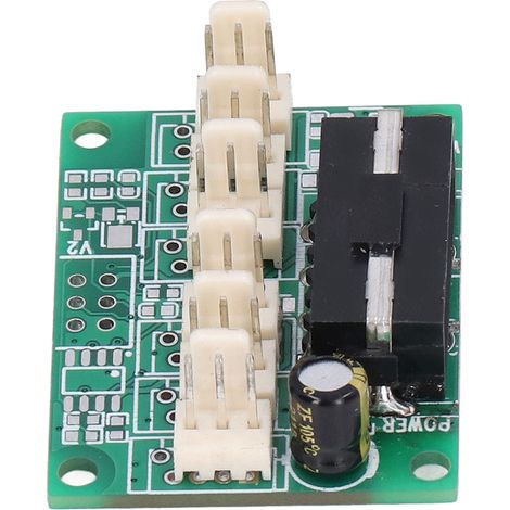 Lüftersteuerung mit einstellbarer Drehzahl (2 kHz–50 kHz), 3-Pin 2510, 12 V, für Computergehäuse (1/5)