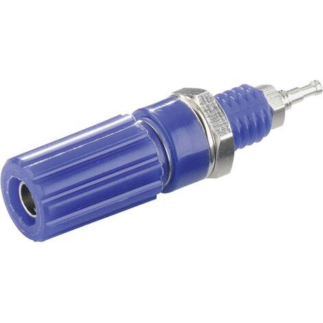 Borne de polarité Ø stylo (détails): 4 mm TRU COMPONENTS TC-R1-9 1587898 bleu 10 A 1 pc(s) S646061 (1/3)
