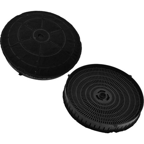 Filtro de carbón AllSpares (2 unidades) para campanas extractoras, apto para, entre otros, AEG-Electrolux Tipo 57 / Elica CFC038668 / Whirlpool 484000008824 / Ikea AMC072 y Bosch Siemens 00665713/6657