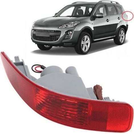 Linke hintere Positionsleuchte 12V – Rote Optik – Ersatzteil für Mitsubishi Outlander 2007–2012 – Einfache Montage – 8352A005 (1/4)