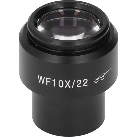 30mm WF10X/22 Oculaire de microscope grand angle lentille pour laboratoire optique (1/5)