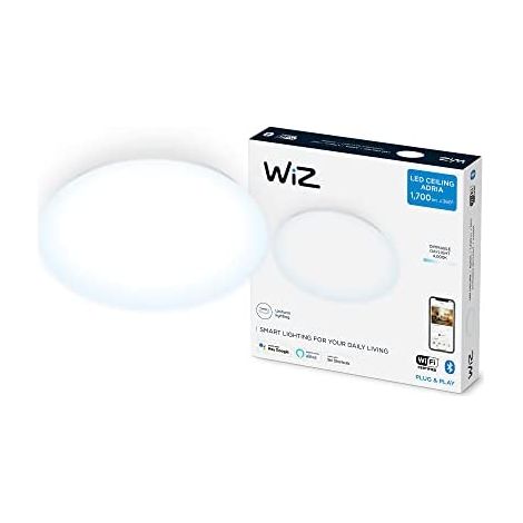 WIZ ADRIA CEILING 17W RD 4000K DIM PLAFONIERA LED BIANCO D. 32 CM (1/5)