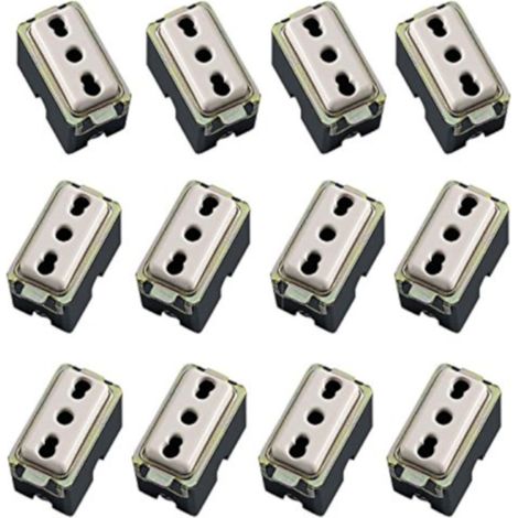 Multipack 12 prese bivalente/bipasso tipo magic 16a 2p + t 250 volt (1/3)
