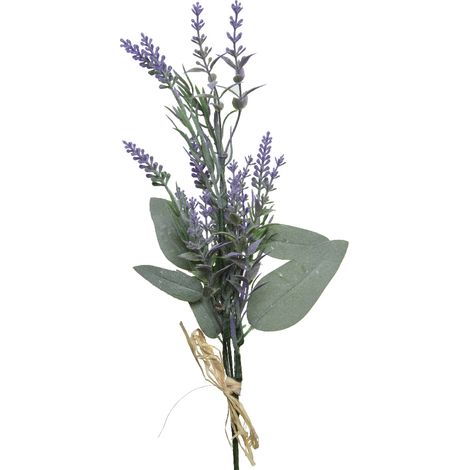 MAZZO LAVANDA ARTIFICIALE 16X8X38CM FIORI ARTIFICIALI