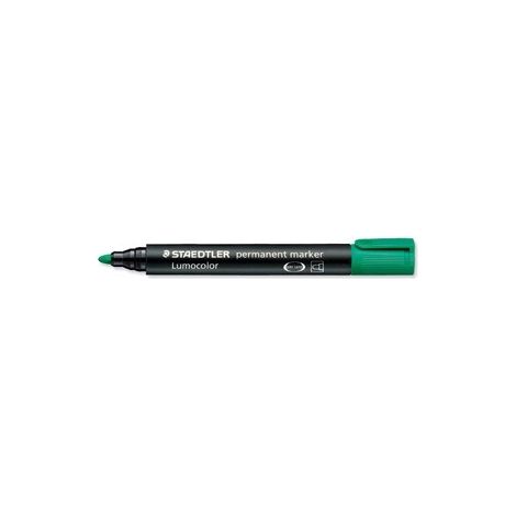 Staedtler Lumocolor permanent marcador permanente Verde 1 pieza(s)