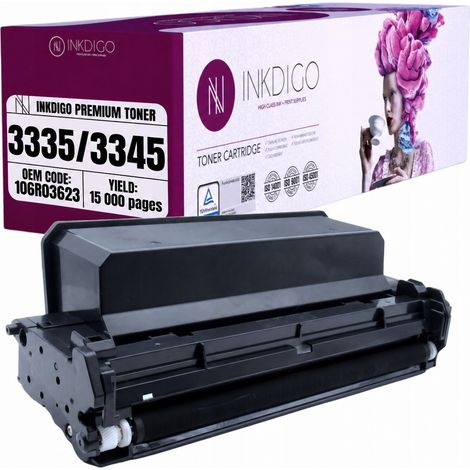 Inkdigo-Toner 106R03623, kompatibel mit Xerox WorkCentre 3330, 3335 und 3345, TÜV-zertifiziert (1/5)