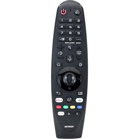 Télécommande universelle pour LG Smart TV, compatible avec tous les modèles pour LG TV, télécommande infrarouge (1/4)