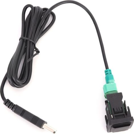 Lecteur d'autoradio USB bouton interrupteur convertisseur câble adaptateur pièces Audio (1/5)