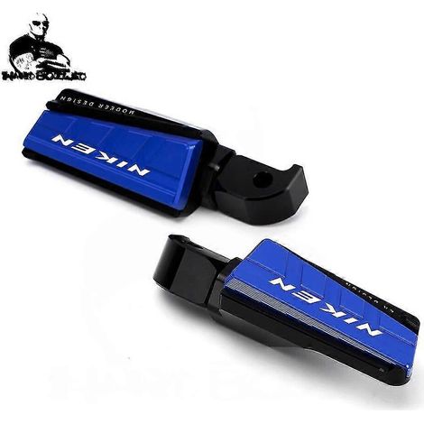 Fußrasten-Set für Yamaha Niken TDM900, TDM 900 A, XSR 700, 900, XSR700, XSR900, SCR 950, Tracer 700/GT, 900/GT – Niken Blau (1/4)