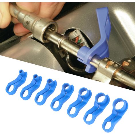 Kit de desconexión de línea de combustible de 7 piezas, de 6 a 22 mm, de ABS duradero, para conexiones rápidas. (1/5)