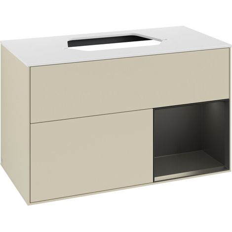 Villeroy & Boch F371PDHJ Meuble sous-lavabo Finion F37 (1/3)