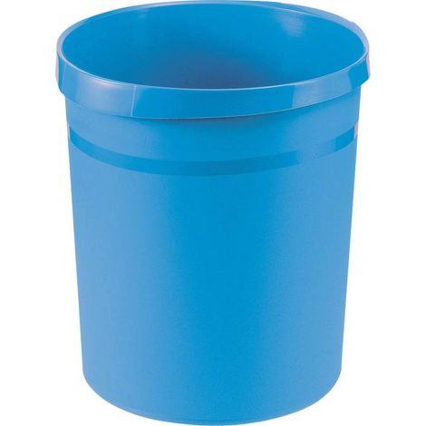 HAN HA-18190-54 Sacco di carta Grip 18 litri con 2 cartoni grigi colore trendy azzurro (1/3)