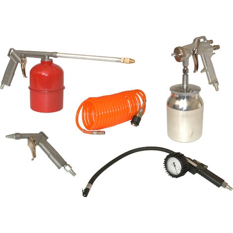 Kit accessori aria LACME con pistola + soffiatore + gonfiatore - 325000