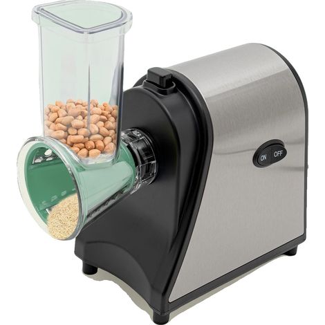 Râpe à salade électrique, puissance de 1000W, acier inoxydable, tension de 220-240V, design compact, fonctionnement automatique (1/5)