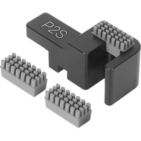 Für Bambu Lab P2S P2SC Serie Düsenbürste Düsenabstreifer Schrubber für Druckkopfreinigung Montierter Druckerkopfreiniger()