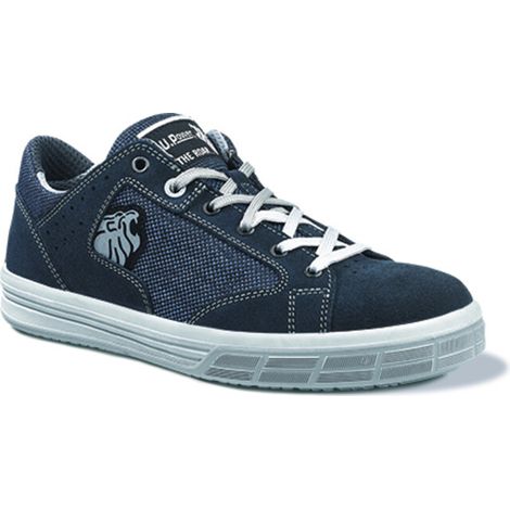 UPower Sicherheitsschuh EN ISO 20345 S1P SRC Trophy Gr. 44 Veloursleder blau