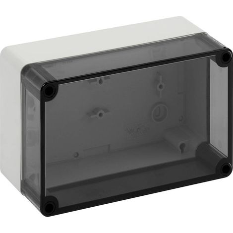 Coffret d'installation Spelsberg TK PS 1811-8f-t 11151401 gris clair (RAL 7035) 180 x 110 x 84 Polycarbonate, Polystyrè (1/3)