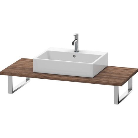 Console Duravit UNIVERSAL 550xbis 800x30mm noyer foncé