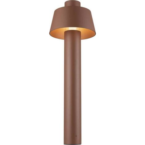 Borne PHOTONI 75 extérieur conique rouille E27 13W IP65 bord de mer - SLV - 1007580 (1/4)