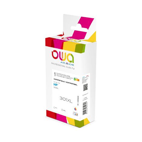 ARMOR Owa INKJET REMAN para HP 301XL 3C V2 3 Colours Box