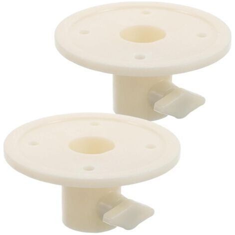 Lot de 2 vis de stabilisation pour poteau de mannequin, support de base universel, pièces de rechange, stable, antidérapant, minimaliste, présentoir de torse pour magasin de vêtements,