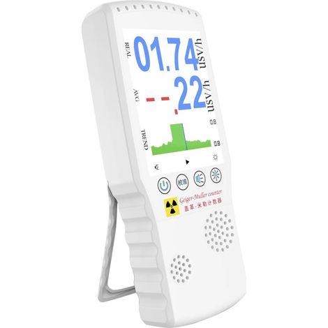 Détecteur de rayonnement à noyau Geiger, détecteur de billes à ionisation électromagnétique, détecteur de radioactivité professionnel à compteur Geiger (1/5)