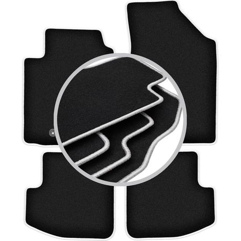 Tapis de sol Carlux argentés pour : Toyota Yaris I 3 portes (1999-2005) (1/5)