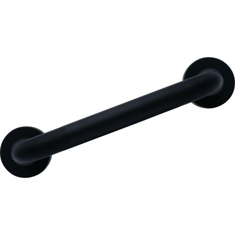 RIDDER Comfort - Maniglia per Vasca da Bagno, in Alluminio Satinato, Colore: Nero 30 cm (1/5)