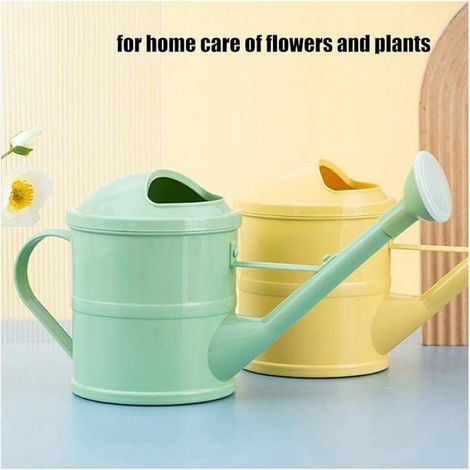 Arrosoir de jardin extra-large (1,5 L) avec pomme d'arrosage amovible — Idéal pour massifs floraux et plantes en pot, usage... (1/2)